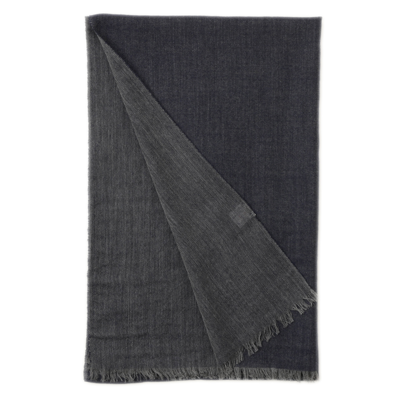 19 ANDREA'S 47 アンドレアズ 1947 ストール カシミヤ 大判 2トーン